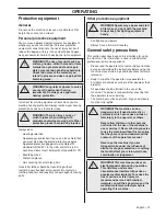 Preview for 13 page of Husqvarna MS 360 G Operator'S Manual