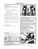 Preview for 37 page of Husqvarna MZ5225ZT / 966690501 Operator'S Manual