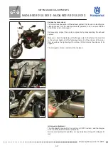 Предварительный просмотр 59 страницы Husqvarna NUDA 900 2012 Workshop Manual