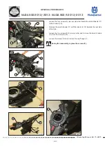 Предварительный просмотр 81 страницы Husqvarna NUDA 900 2012 Workshop Manual