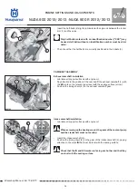 Предварительный просмотр 108 страницы Husqvarna NUDA 900 2012 Workshop Manual