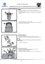 Предварительный просмотр 172 страницы Husqvarna NUDA 900 2012 Workshop Manual