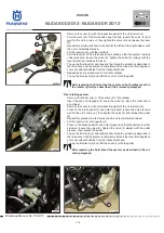 Предварительный просмотр 254 страницы Husqvarna NUDA 900 2012 Workshop Manual