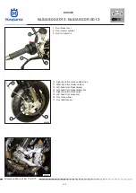 Предварительный просмотр 262 страницы Husqvarna NUDA 900 2012 Workshop Manual