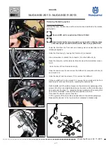 Предварительный просмотр 265 страницы Husqvarna NUDA 900 2012 Workshop Manual