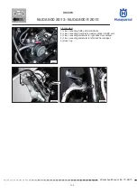 Предварительный просмотр 267 страницы Husqvarna NUDA 900 2012 Workshop Manual