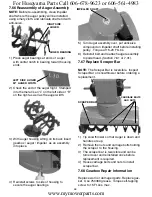 Preview for 46 page of Husqvarna OHV Service Manual