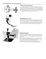 Предварительный просмотр 14 страницы Husqvarna Optima 150 E Operating Manual