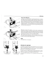 Предварительный просмотр 35 страницы Husqvarna Optima 150 E Operating Manual