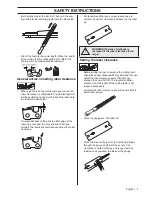 Предварительный просмотр 9 страницы Husqvarna PA 1100 Operator'S Manual