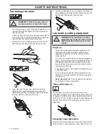 Предварительный просмотр 10 страницы Husqvarna PA 1100 Operator'S Manual