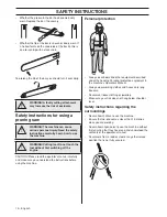 Предварительный просмотр 12 страницы Husqvarna PA 1100 Operator'S Manual