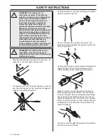 Предварительный просмотр 14 страницы Husqvarna PA 1100 Operator'S Manual