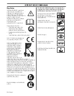 Предварительный просмотр 38 страницы Husqvarna PA 1100 Operator'S Manual