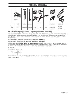 Предварительный просмотр 55 страницы Husqvarna PA 1100 Operator'S Manual