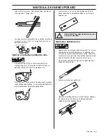 Предварительный просмотр 63 страницы Husqvarna PA 1100 Operator'S Manual