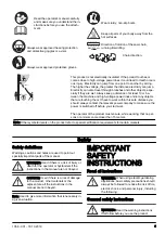 Preview for 3 page of Husqvarna PAB1100 Operator'S Manual