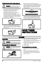 Preview for 6 page of Husqvarna PAB1100 Operator'S Manual