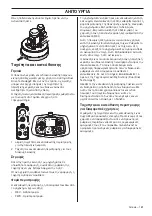 Preview for 181 page of Husqvarna PG 680 RC Operator'S Manual