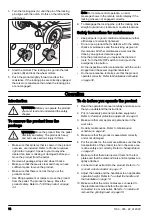 Preview for 14 page of Husqvarna PG 690 Operator'S Manual