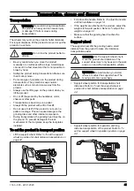 Preview for 41 page of Husqvarna PG 690 Operator'S Manual