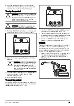 Preview for 15 page of Husqvarna PG 830S Operator'S Manual