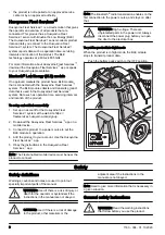 Preview for 8 page of Husqvarna PG680 Operator'S Manual