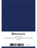 Preview for 144 page of Husqvarna PG820 RC Operator'S Manual