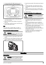 Предварительный просмотр 7 страницы Husqvarna PP 492 Operator'S Manual