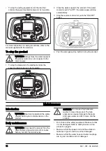 Preview for 14 page of Husqvarna PP 492 Operator'S Manual