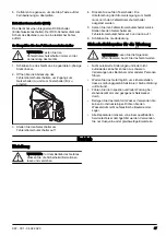 Предварительный просмотр 47 страницы Husqvarna PP 492 Operator'S Manual