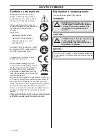 Preview for 2 page of Husqvarna PP65 Operator'S Manual