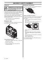 Preview for 6 page of Husqvarna PP65 Operator'S Manual