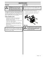 Preview for 15 page of Husqvarna PP65 Operator'S Manual