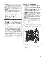 Предварительный просмотр 15 страницы Husqvarna Pressure Washer Operator'S Manual