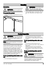 Preview for 5 page of Husqvarna Prusik Eye-n-Eye 8 mm Operator'S Manual