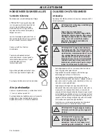 Предварительный просмотр 36 страницы Husqvarna QC 120 Operator'S Manual