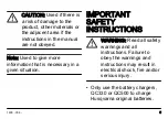 Preview for 5 page of Husqvarna QC 330 Operator'S Manual