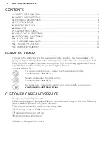 Preview for 2 page of Husqvarna QCE7250W User Manual