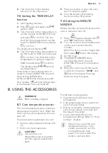 Preview for 13 page of Husqvarna QCE7250W User Manual