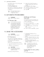 Preview for 22 page of Husqvarna QCE8600W User Manual