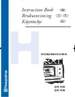 Preview for 1 page of Husqvarna QN 4025 Instruction Book