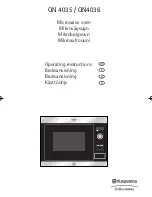 Husqvarna QN 4035 Operating Instructions Manual предпросмотр