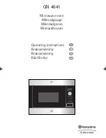 Husqvarna QN 4041 Operating Instructions Manual preview