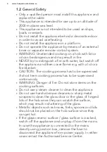 Preview for 4 page of Husqvarna QSI7134W User Manual