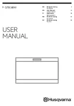 Preview for 1 page of Husqvarna QTB380W User Manual