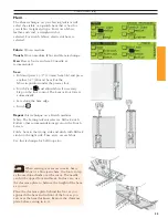 Предварительный просмотр 35 страницы Husqvarna Quilt Designer II User Manual