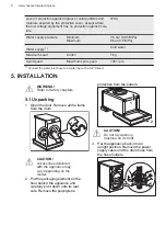 Preview for 8 page of Husqvarna QW15W714 User Manual