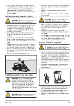 Preview for 9 page of Husqvarna R 316TsX Operator'S Manual