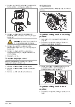 Preview for 23 page of Husqvarna R 316TsX Operator'S Manual